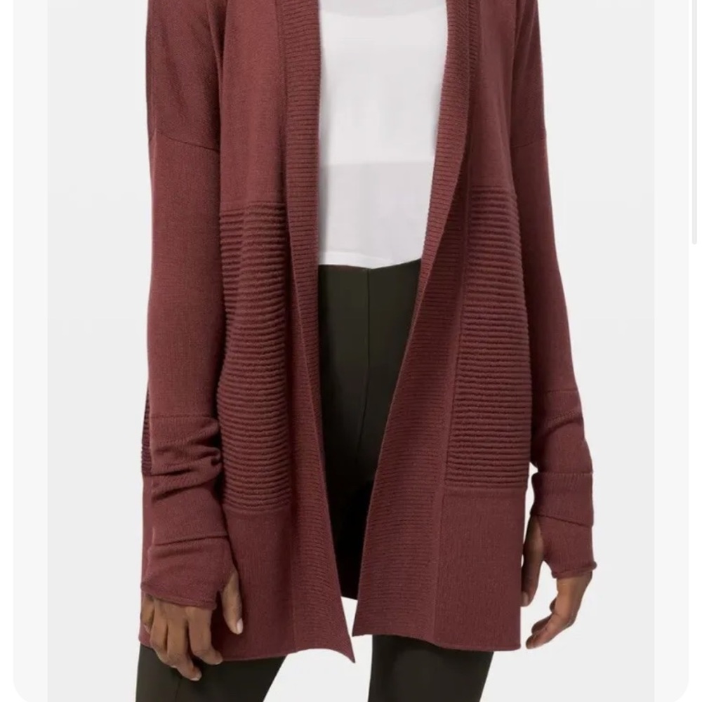 Lululemon Sit in Lotus Wrap Cardigan 6